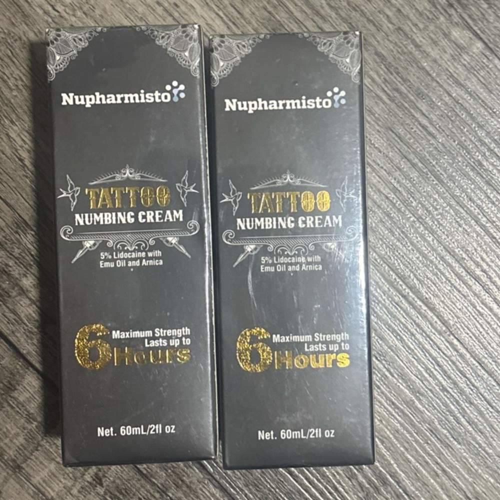 Tattoo Numbing Cream - Black and Gold